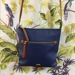 Joy Mangano leather Crossbody Purse